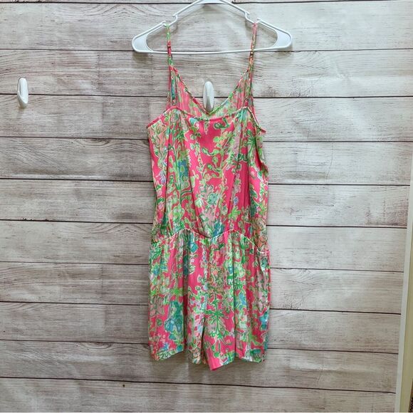 LILLY PULITZER DEANNA SOUTHERN CHARM ROMPER - Picture 7 of 7